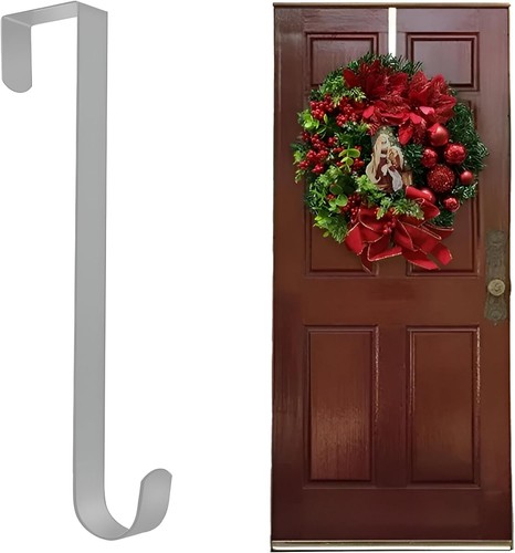 Navoys festive metal wreath - festive,