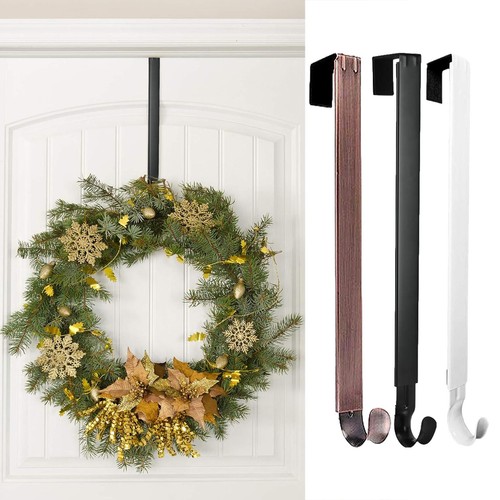 Wreath door hanger adjustable - wreath, hanger,adjustable