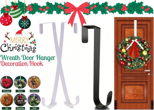 Over door wreath hanger - over,
