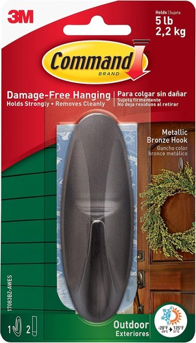 Command strips metallic bronze - metallic,