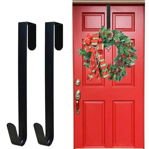30cm wreath hanger - 30cm, black
