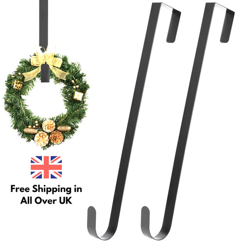 2pcs floral wreath hanger - 2pcs,