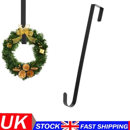 Floral wreath hanger - wreath, over
