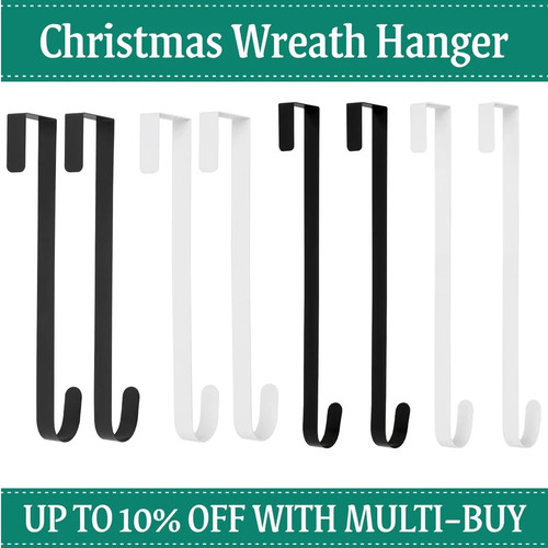 2pcs floral wreath hanger - floral,