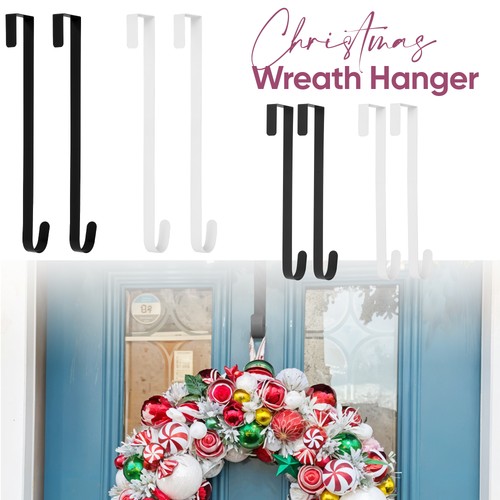 2pcs wreath christmas hook - wreath,