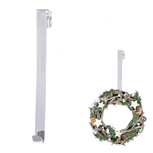 28cm metal wreath hanger plain - 28cm,