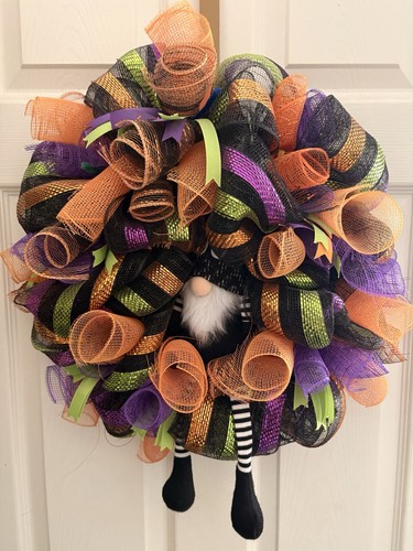 Handmade halloween wreath - handmade,