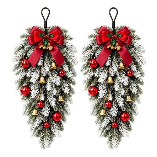 2pcs christmas teardrop - 2pcs,