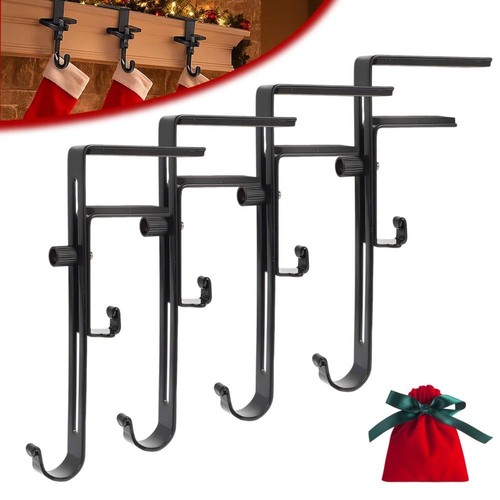 Adjustable fireplace stocking - fireplace,